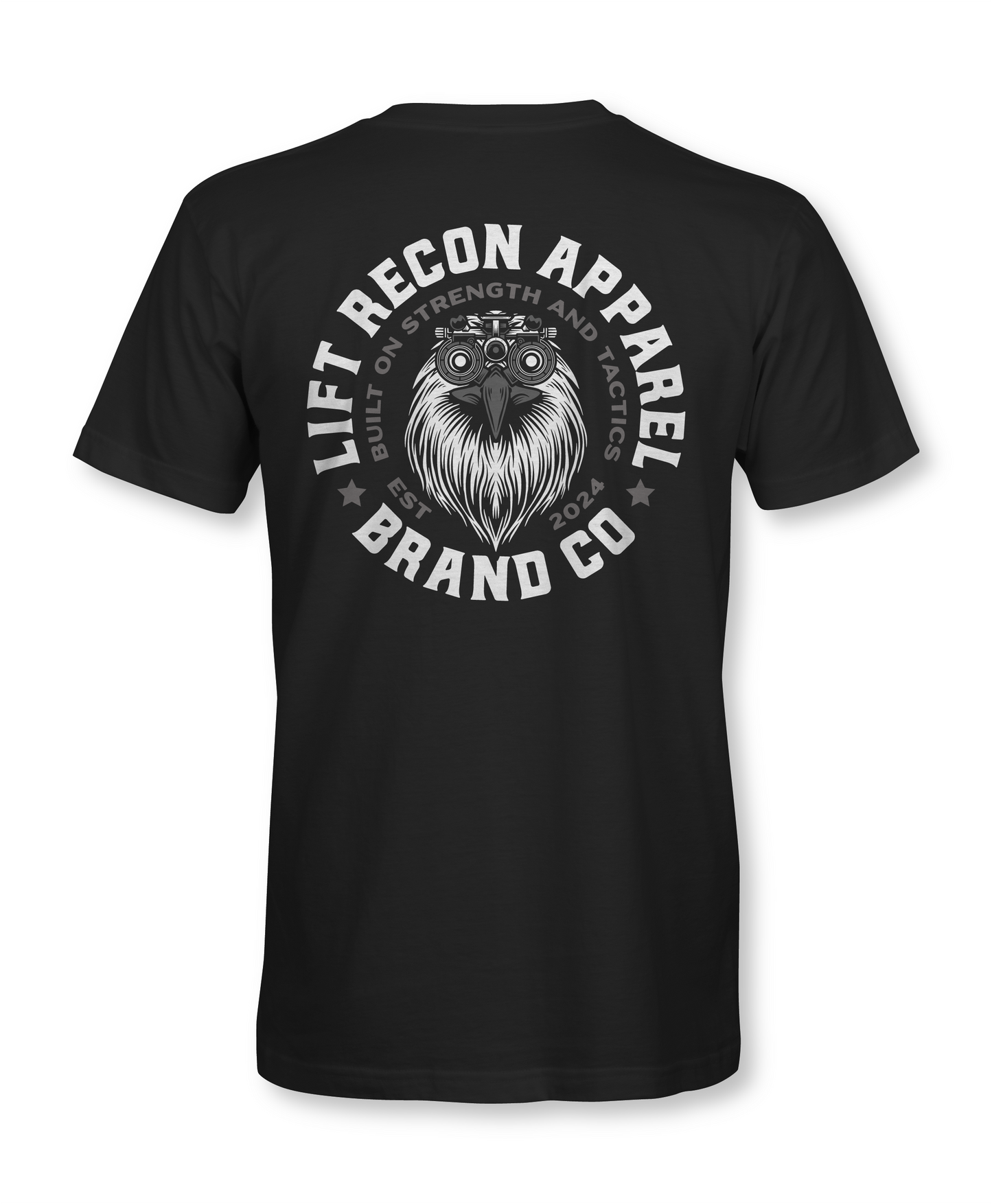 TACTICAL EAGLE TEE - BLACK