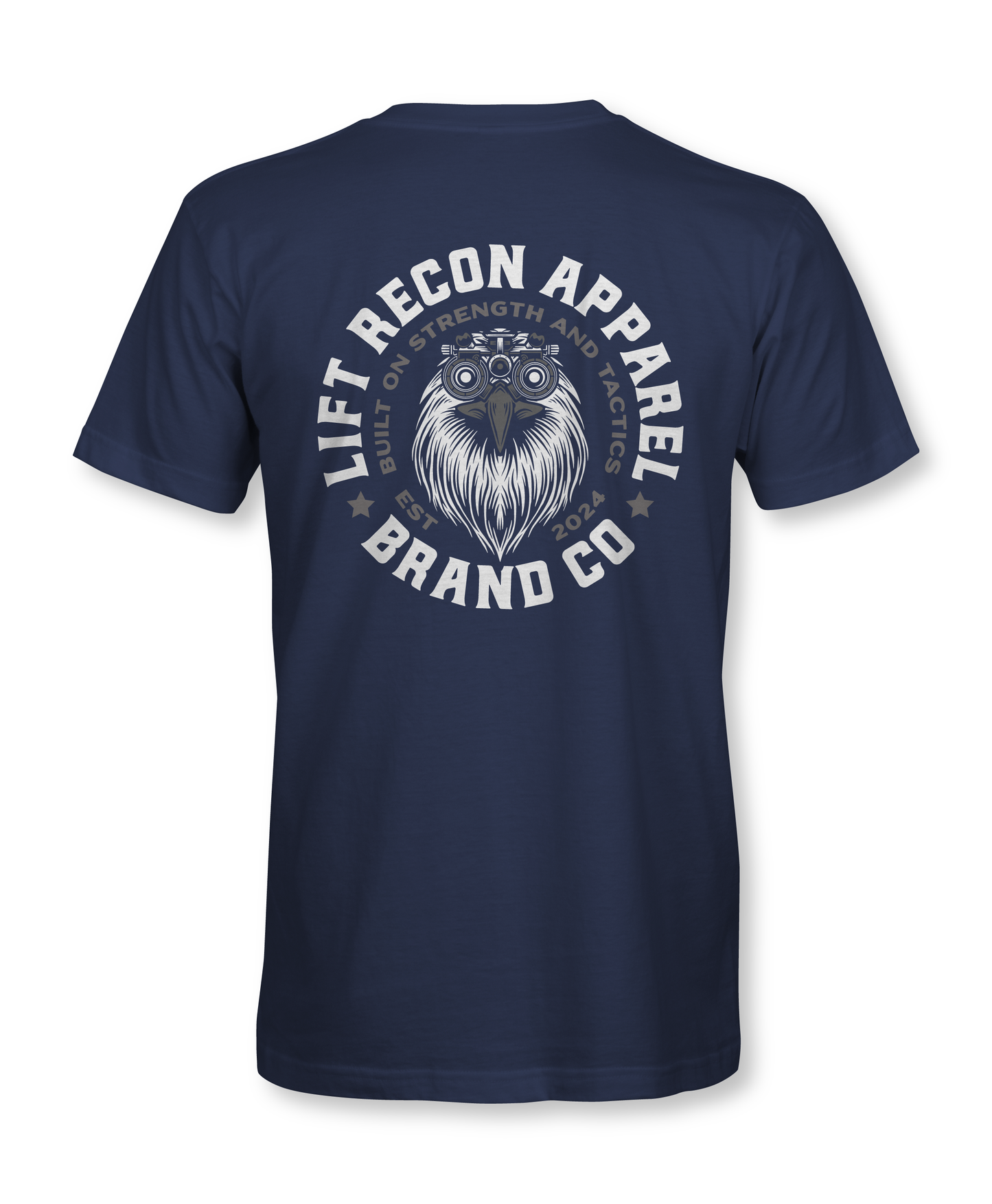 TACTICAL EAGLE TEE - NAVY BLUE